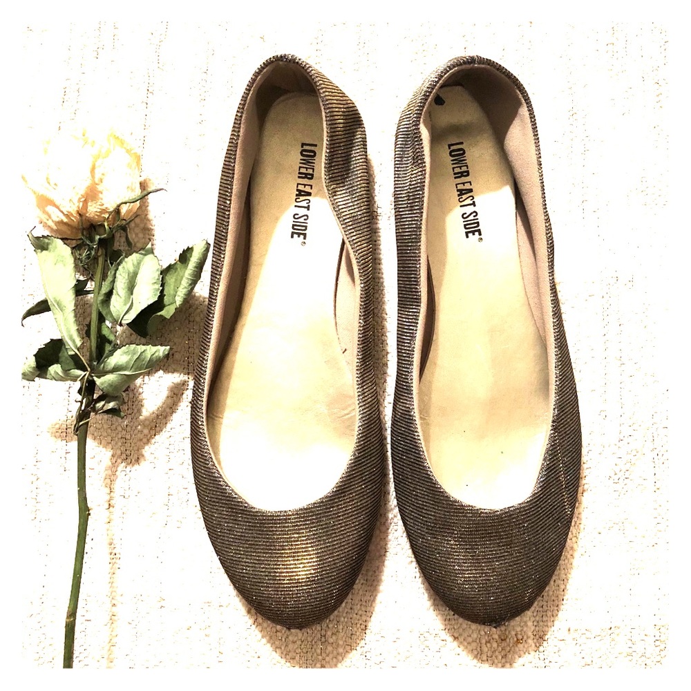 Sparkly flats